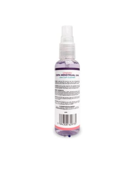 Limpiador de copa menstrual UVA	58ml