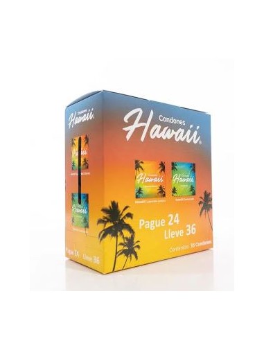 Condones hawaii x36