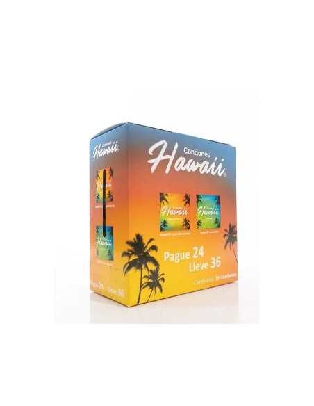 Condones hawaii x36