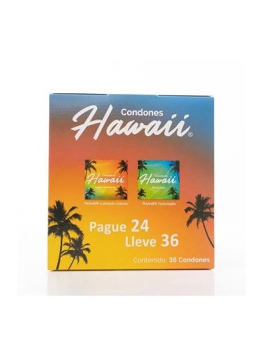 Condones hawaii x36